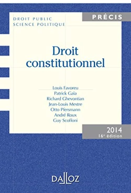 Droit constitutionnel - 16e éd.
