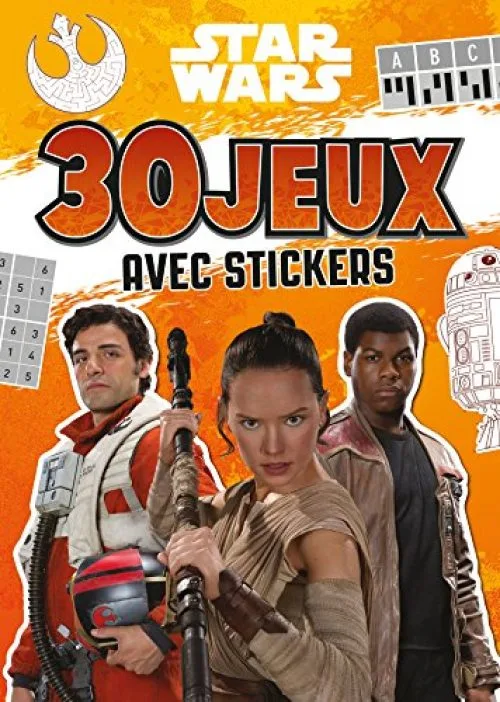 STAR WARS - 30 jeux avec stickers