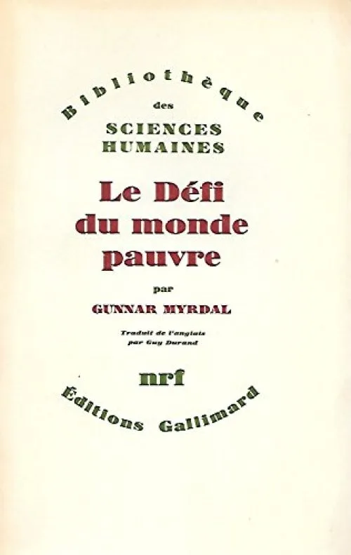 Le defi du monde pauvre