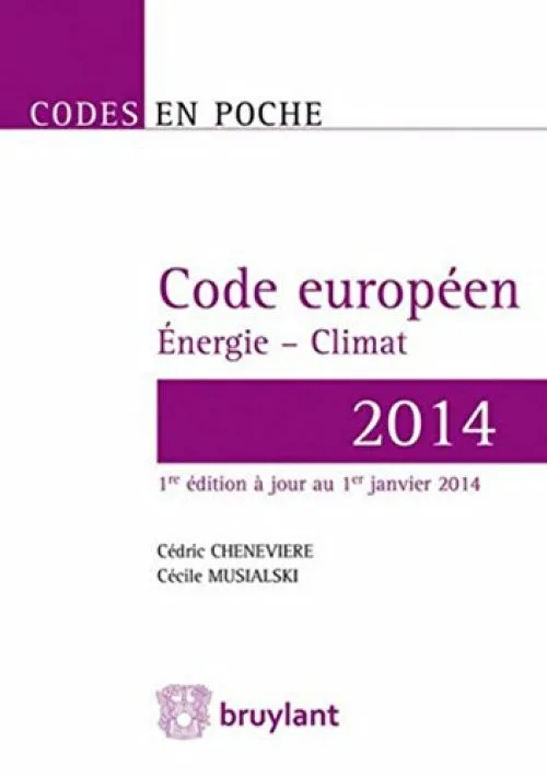 Code européen Énergie - Climat 2014
