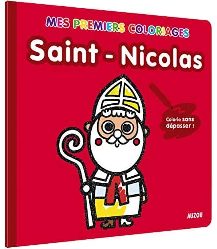 Mes premiers coloriages - Saint-Nicolas