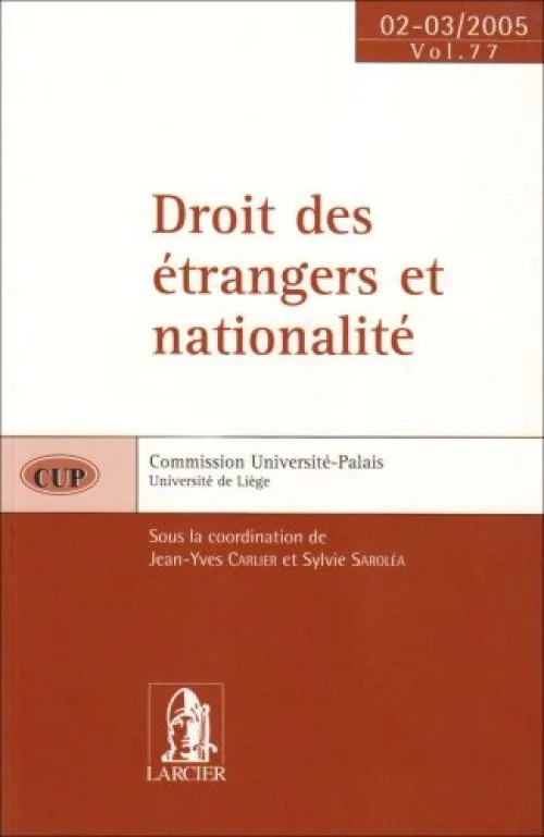 Droit des étrangers et nationalité