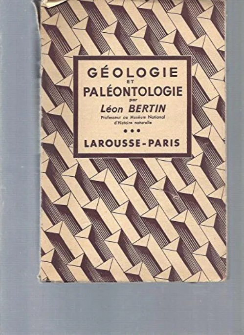 Géologie et paléontologie.