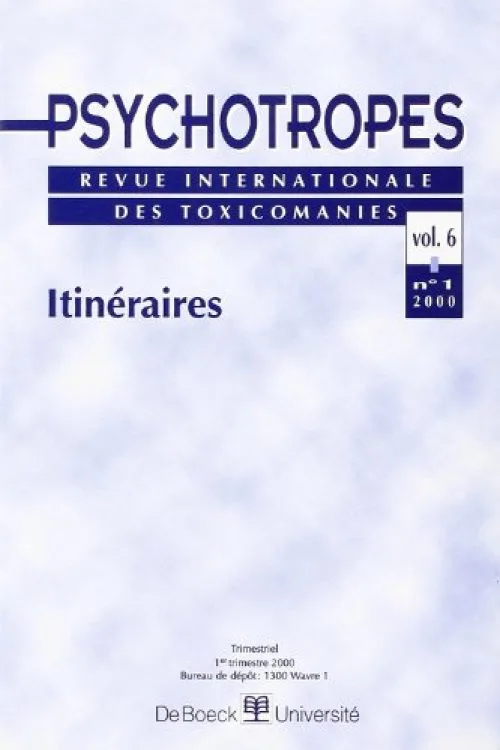 Les psychotropes, janvier 2000