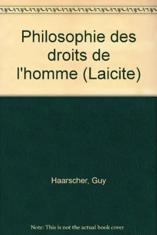 Philosophie des droits de l'homme