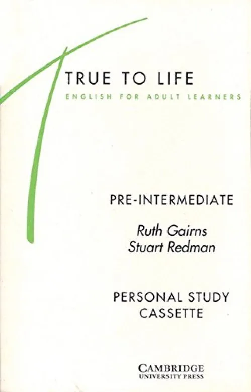 True to Life Pre-intermediate Personal study cassette: English for Adult Learners