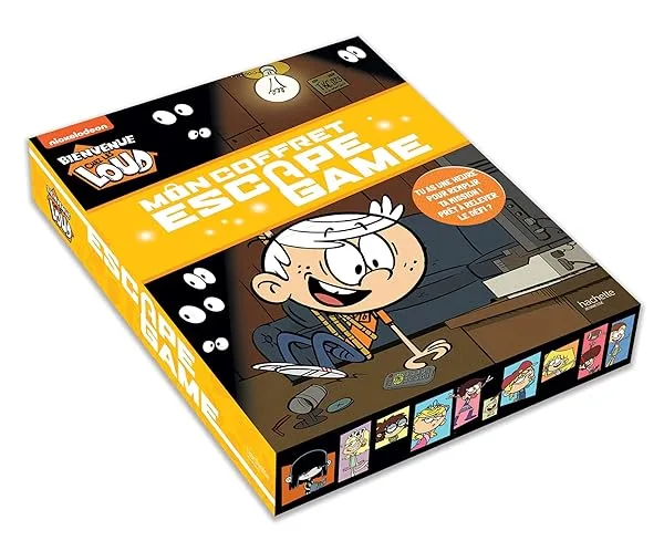 Bienvenue chez les Loud - Mon coffret Escape Game