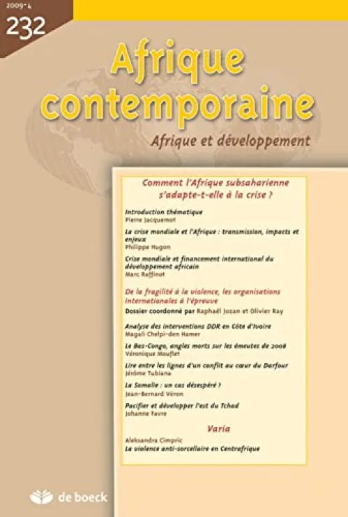 Afrique contemporaine 2009/4 - no 232