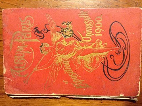 Album de Paris et exposition universelle 1900, dépliant contenant 19 vues de Paris