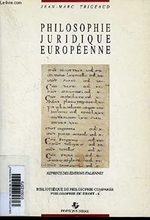 Philosophie juridique européenne