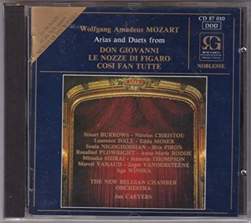Aris and Duets from Don Giovanni, Le Nozze Di Figaro and Cosi Fan Tutte