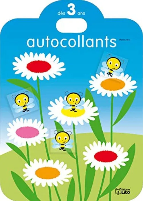 Le plaisir de coller : Dès 3 ans - Les marguerites (fleurs) ( périmé )