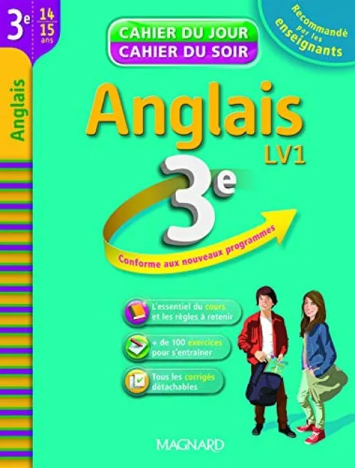Anglais 3e LV1 : cahier de révision et d'entraînement