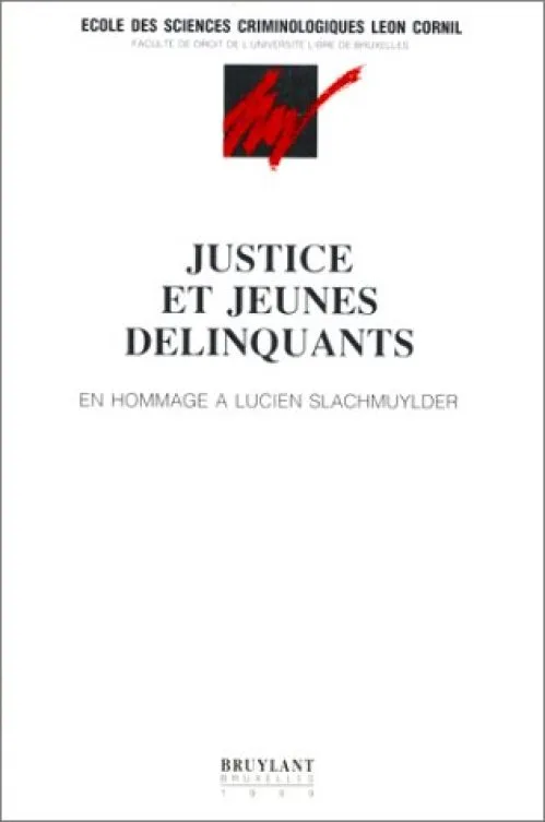 Justice et jeunes délinquants