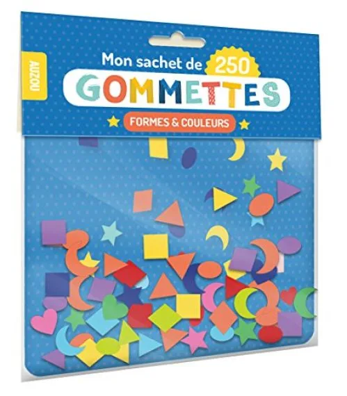 Mon sachet de gommettes - 250 formes et couleurs