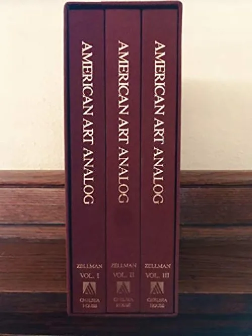 American Art Analog, 3 Vols: 1688-1842; 1842-1874; 1874-1930 -- Volume I - (1688-1842) ; Volume II - (1842-1874) ; Volume III - (1874-1930)