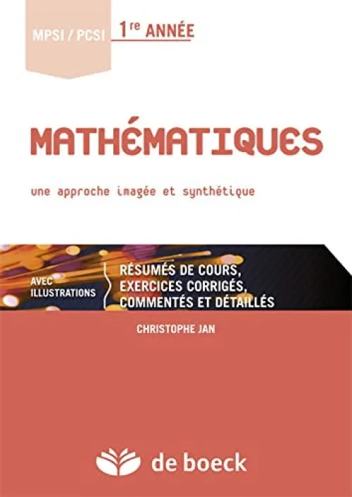 Mathématiques : Une approche imagée et synthétique