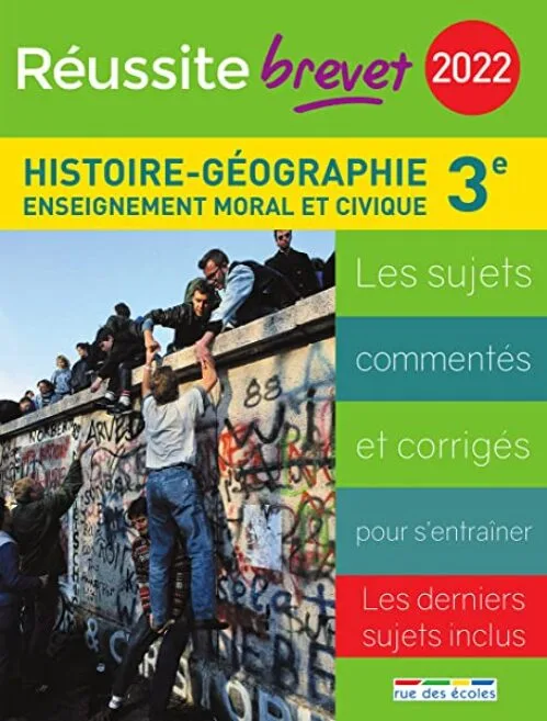 Réussite brevet 2022 - Histoire-géographie 3e