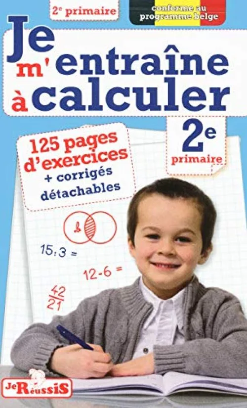 e m'entraine à calculer 2ème primaire