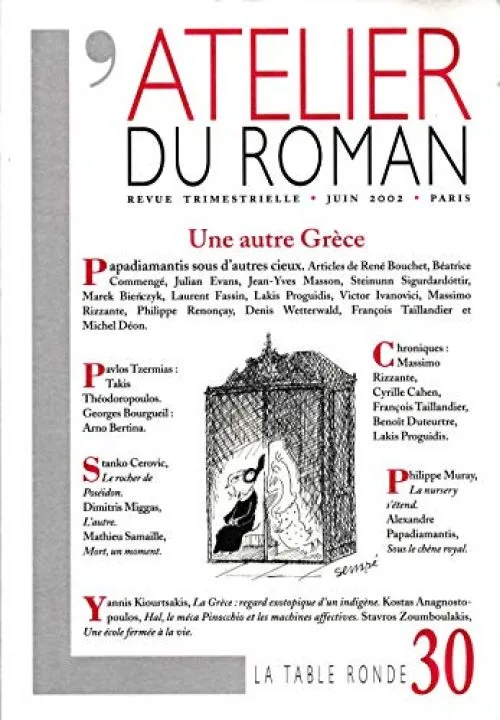 Atelier du Roman N 30 (Papadiamantis)