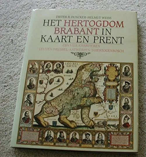HERTOGDOM BRABANT IN KAART EN PRENT