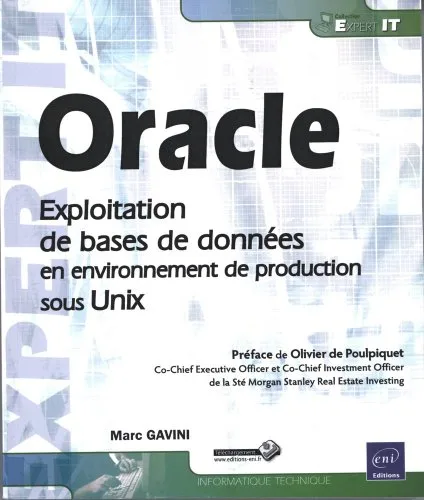 Oracle - Exploitation de bases de données en environnement de production sous Unix