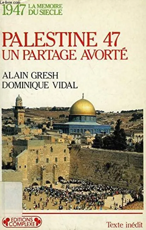 Palestine 47 un partage avorte n.49