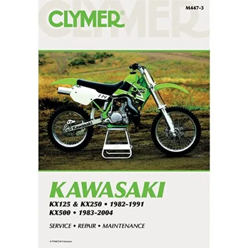 Clymer manuel de réparation pour Kawasaki KX125 KX250 KX500 8204