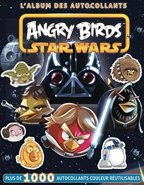 L'album des autocollants : Angry birds Star Wars