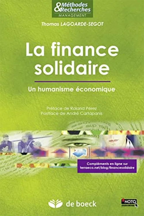 La finance solidaire : Un humanisme économique