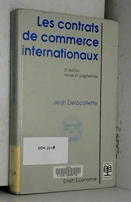 Les contrats de commerce internationaux