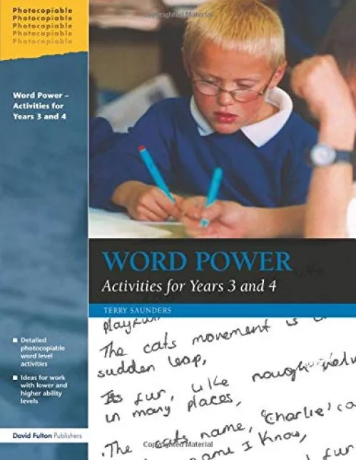 Word Power: Activities For Years 3 And 4