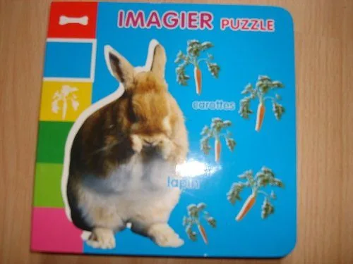 Imagier puzzle Carottes-lapin