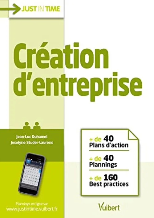 Création d entreprise - + de 40 plans d'action - + de 40 plannings - + de 160 practices