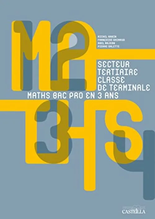Maths en Bac Pro Terminale tertiaire
