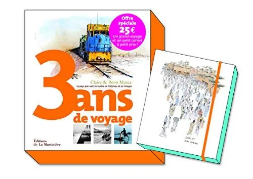 Coffret 3 Ans de voyage. 25 pays par voie terrestre en histoires et en images