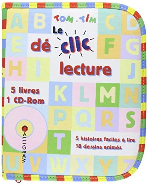 Tom et Tim : Le déclic lecture : Coffret 5 livres (1Cédérom)