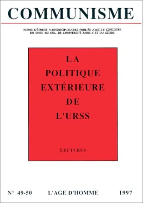 La politique extérieure de l'URSS : Lectures