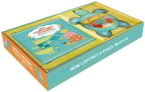 MON COFFRET D'ÉVEIL MUSICAL - MES COMPTINES DU MONDE A ECOUTER ET A JOUER: AVEC 1 CD A ECOUTER