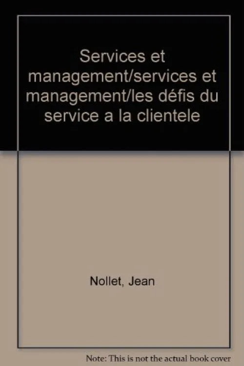 Services et management