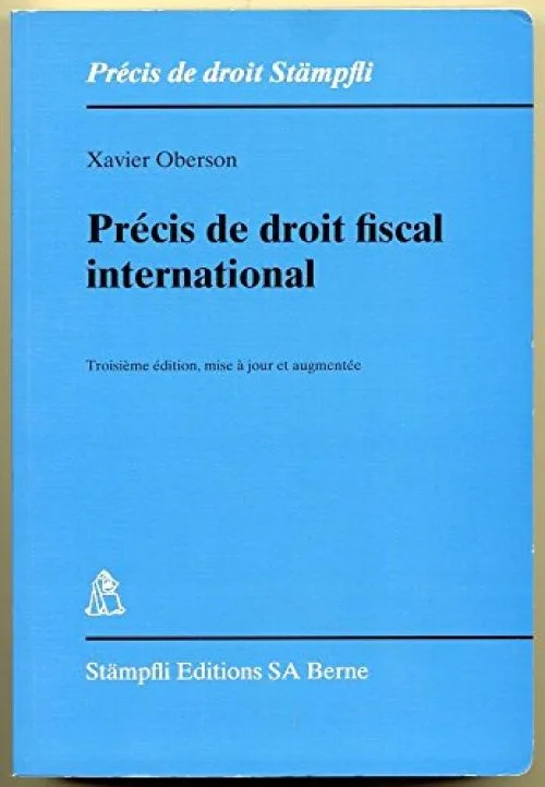 Precis de droit fiscal international