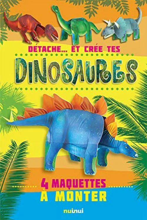 Détache... et crée tes Dinosaures