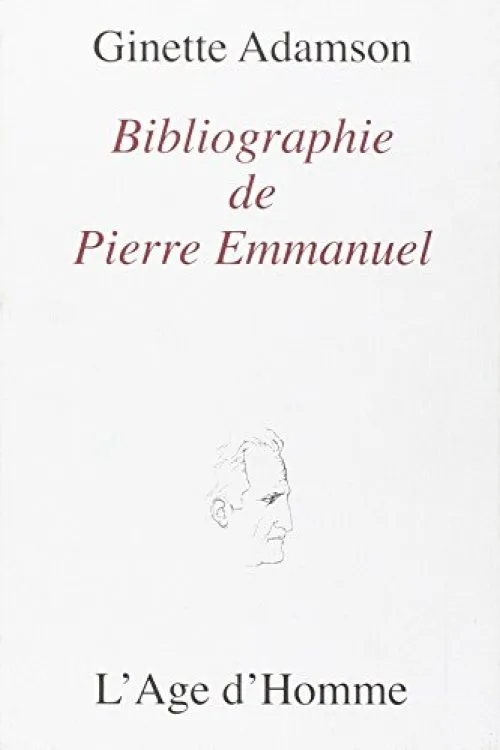 Bibliographie de Pierre Emmanuel