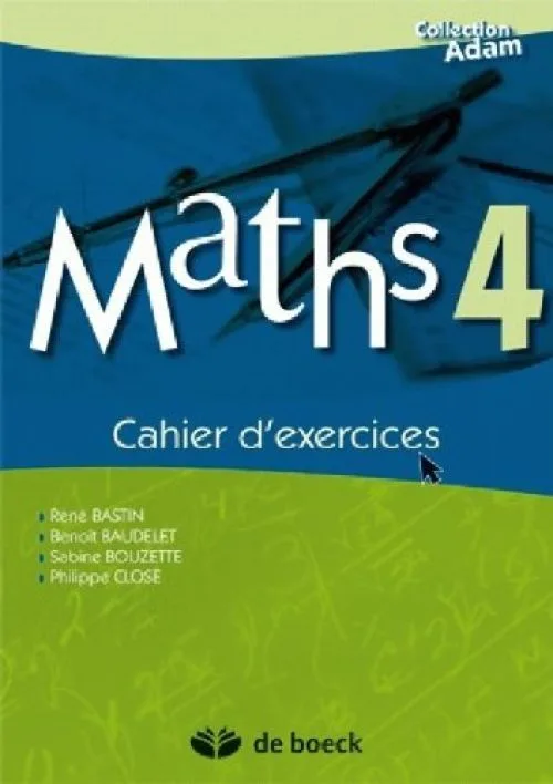 Maths 4 - Cahier d'Exercices