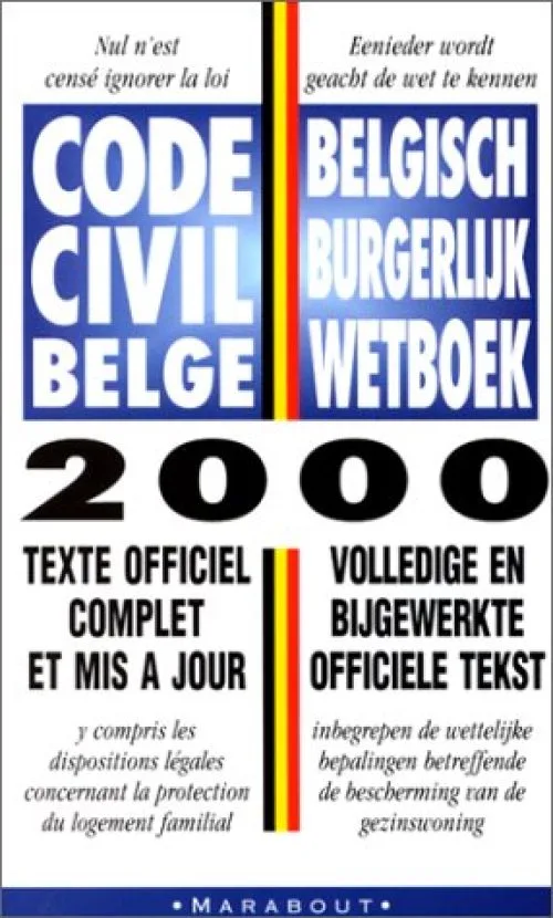 Code civil belge 2000
