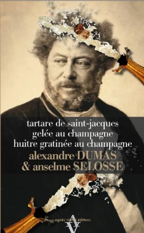 Tartare de saint-jacques et gelée au champagne, émulsion au wasabi et zeste d'orange : Huître gratinée au champagne, petits fenouils croquants et suprêmes d'orange