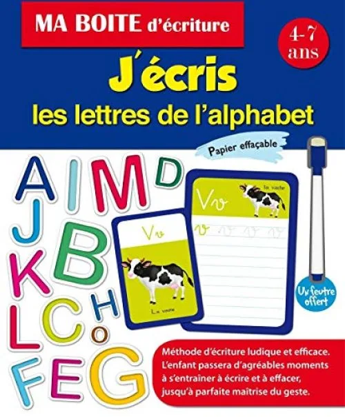 J'ÉCRIS LES LETTRES DE L'ALPHABET