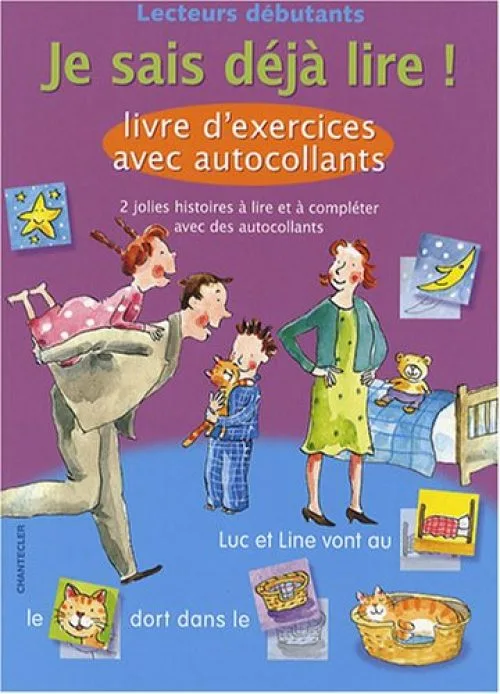 Je sais déjà lire ! : Livre d'exercices avec autocollants