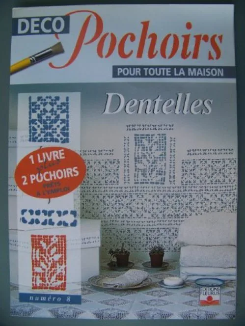 Dentelles : déco pochoirs