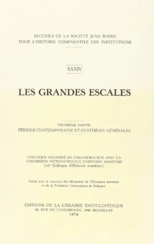 Les grandes escales, 3